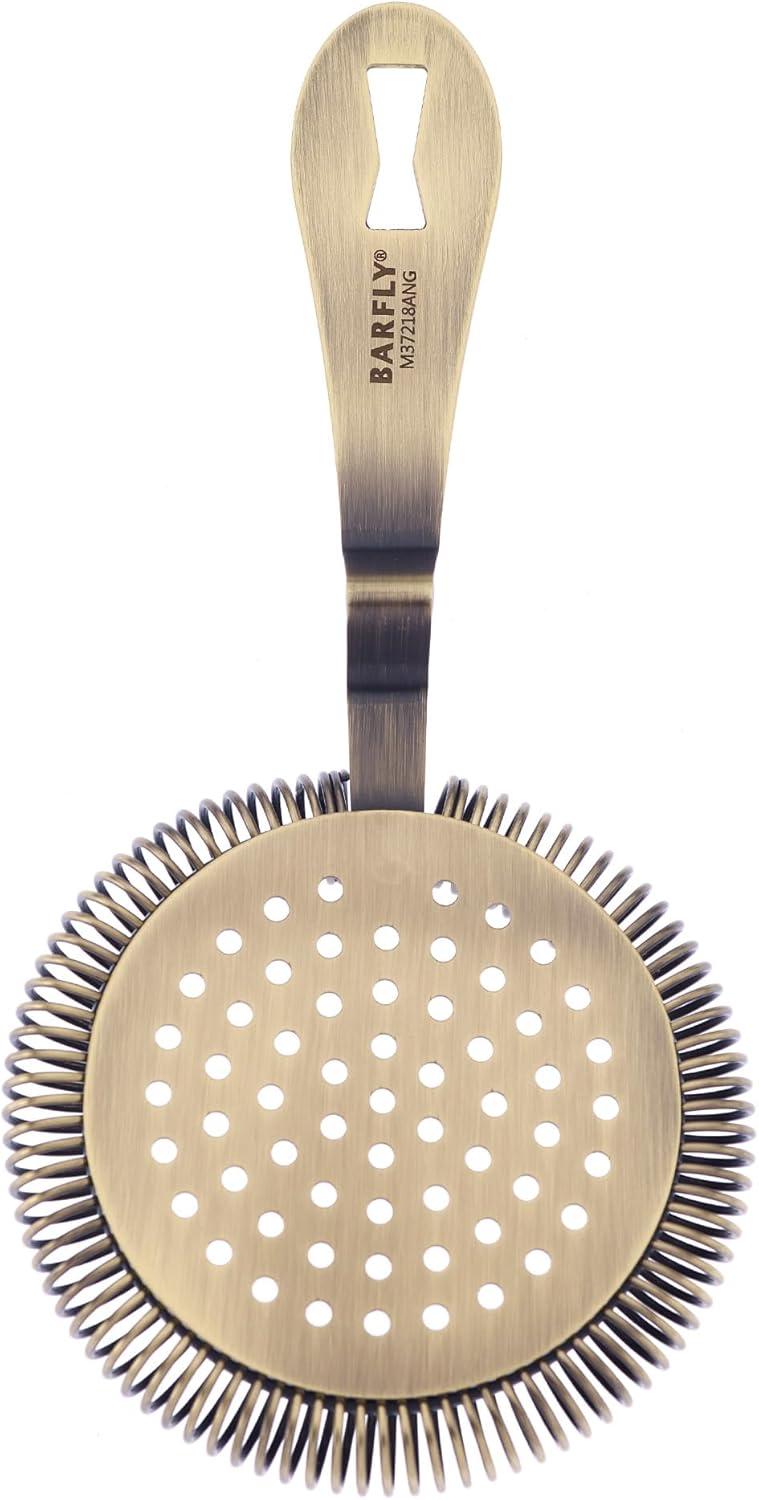 image:imageBarfly Bar Strainer Stainless SteelAntique Gold