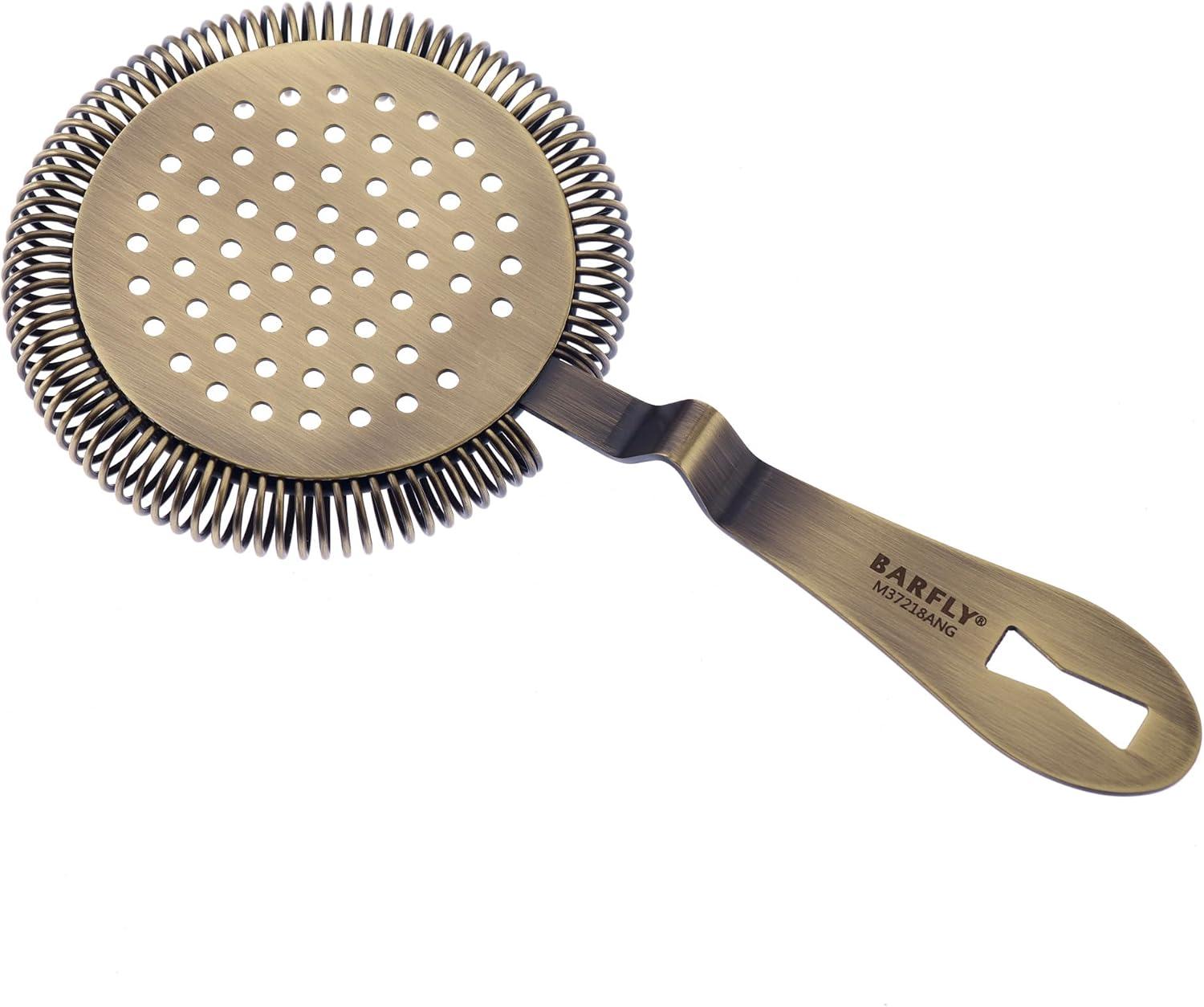 image:imageBarfly Bar Strainer Stainless SteelAntique Gold