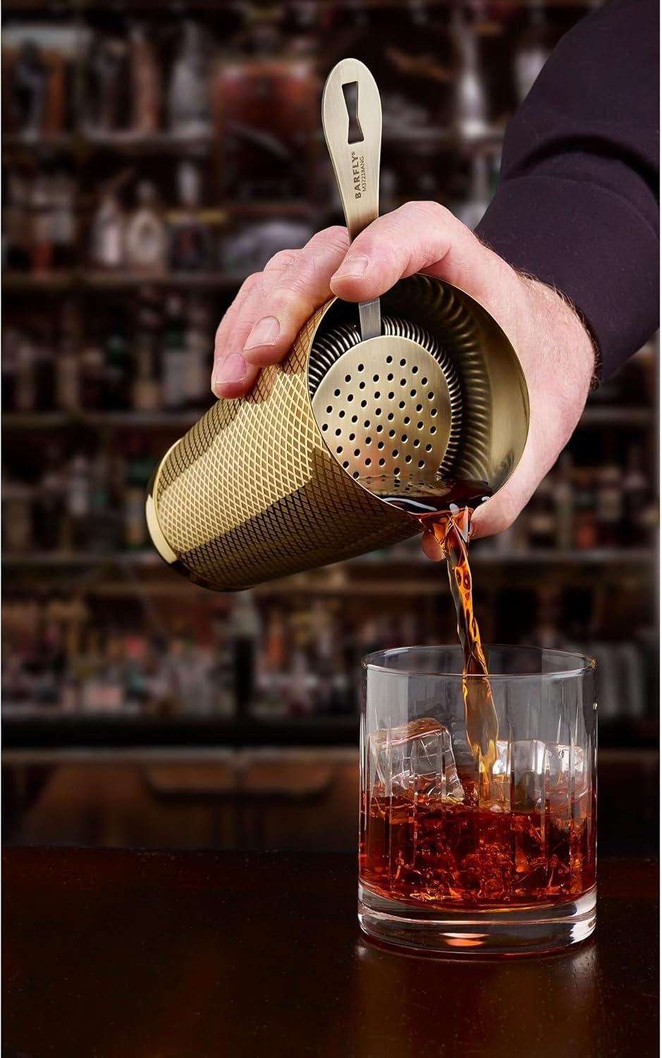 image:imageBarfly Bar Strainer Stainless SteelAntique Gold