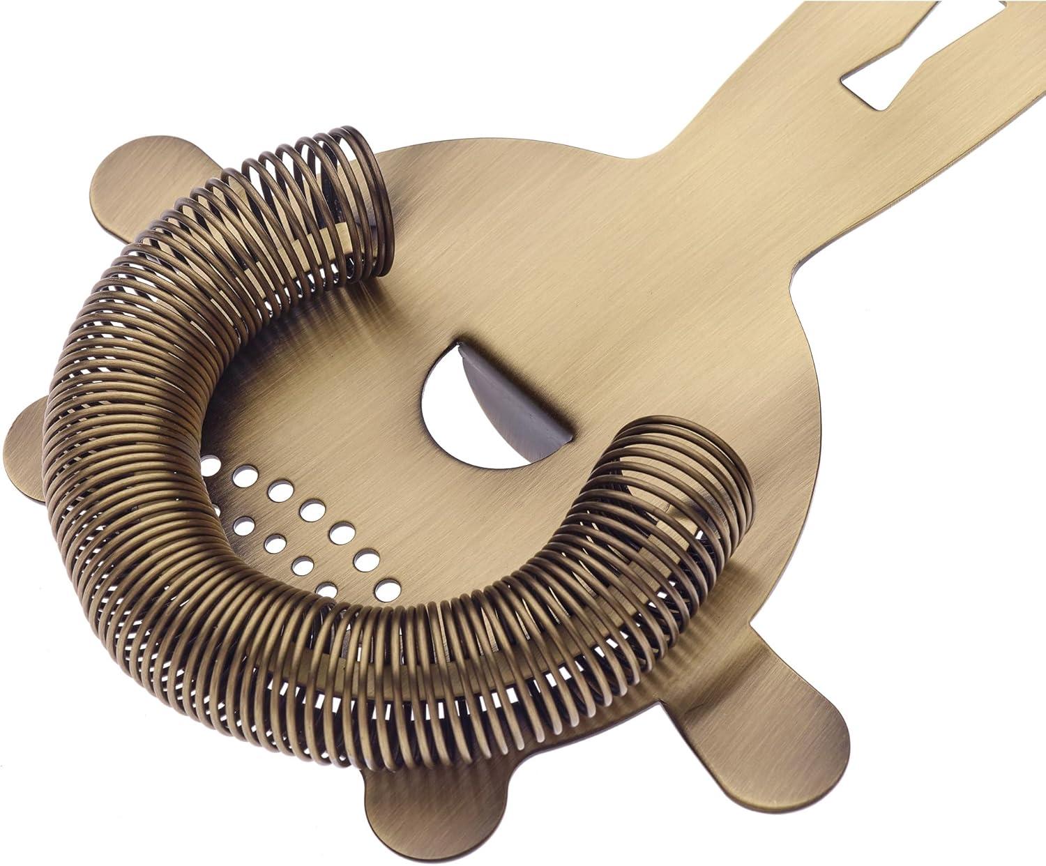 image:imageBarfly Bar Strainer Stainless SteelAntique Gold