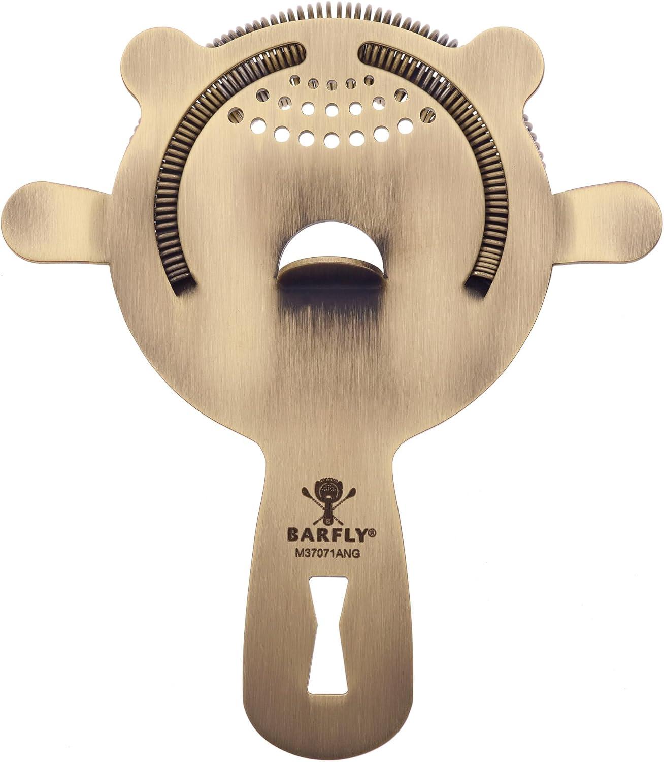image:imageBarfly Bar Strainer Stainless SteelAntique Gold