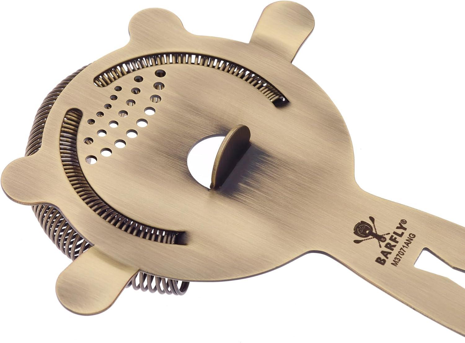 image:imageBarfly Bar Strainer Stainless SteelAntique Gold