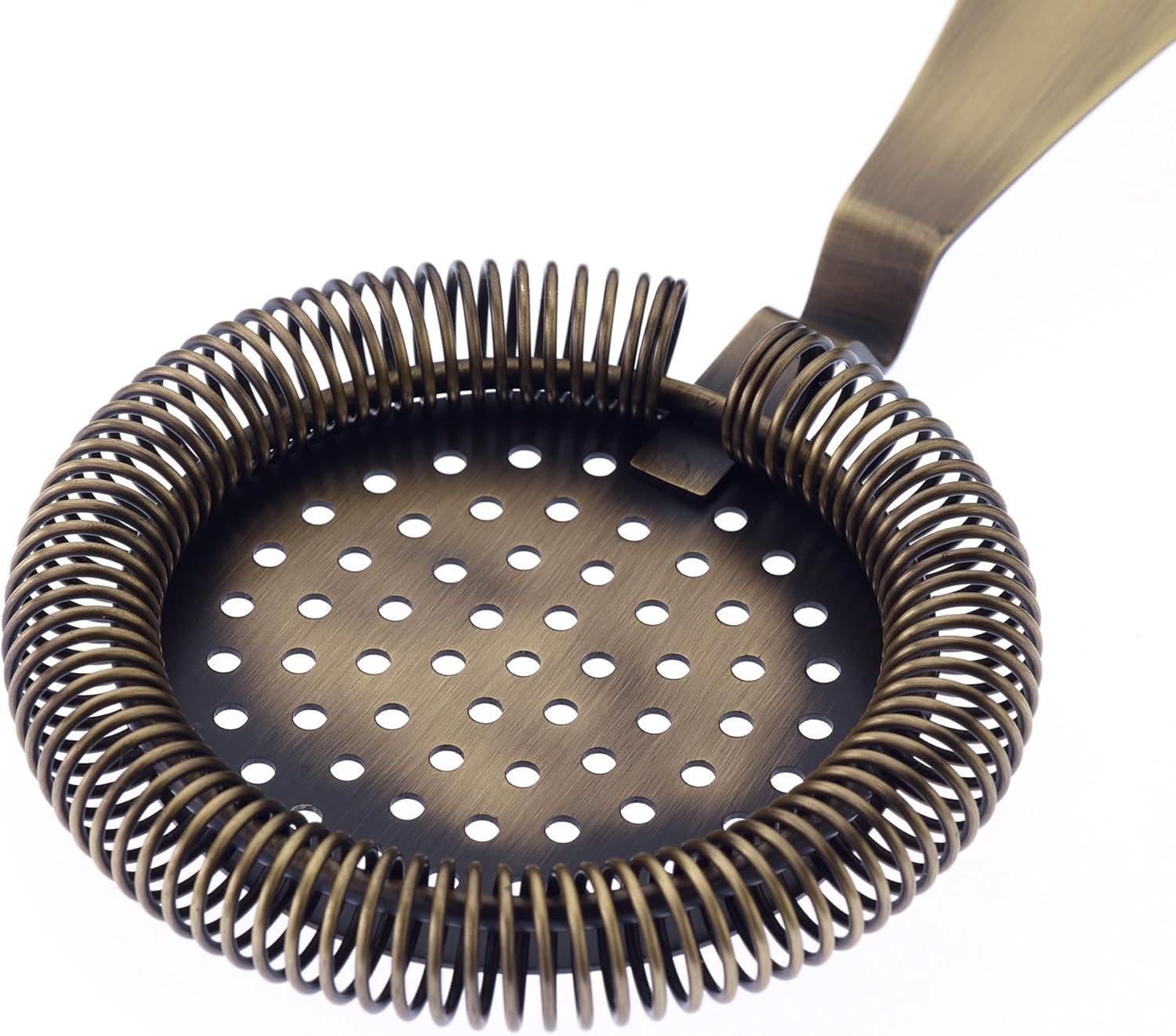 image:imageBarfly Bar Strainer Stainless SteelAntique Gold