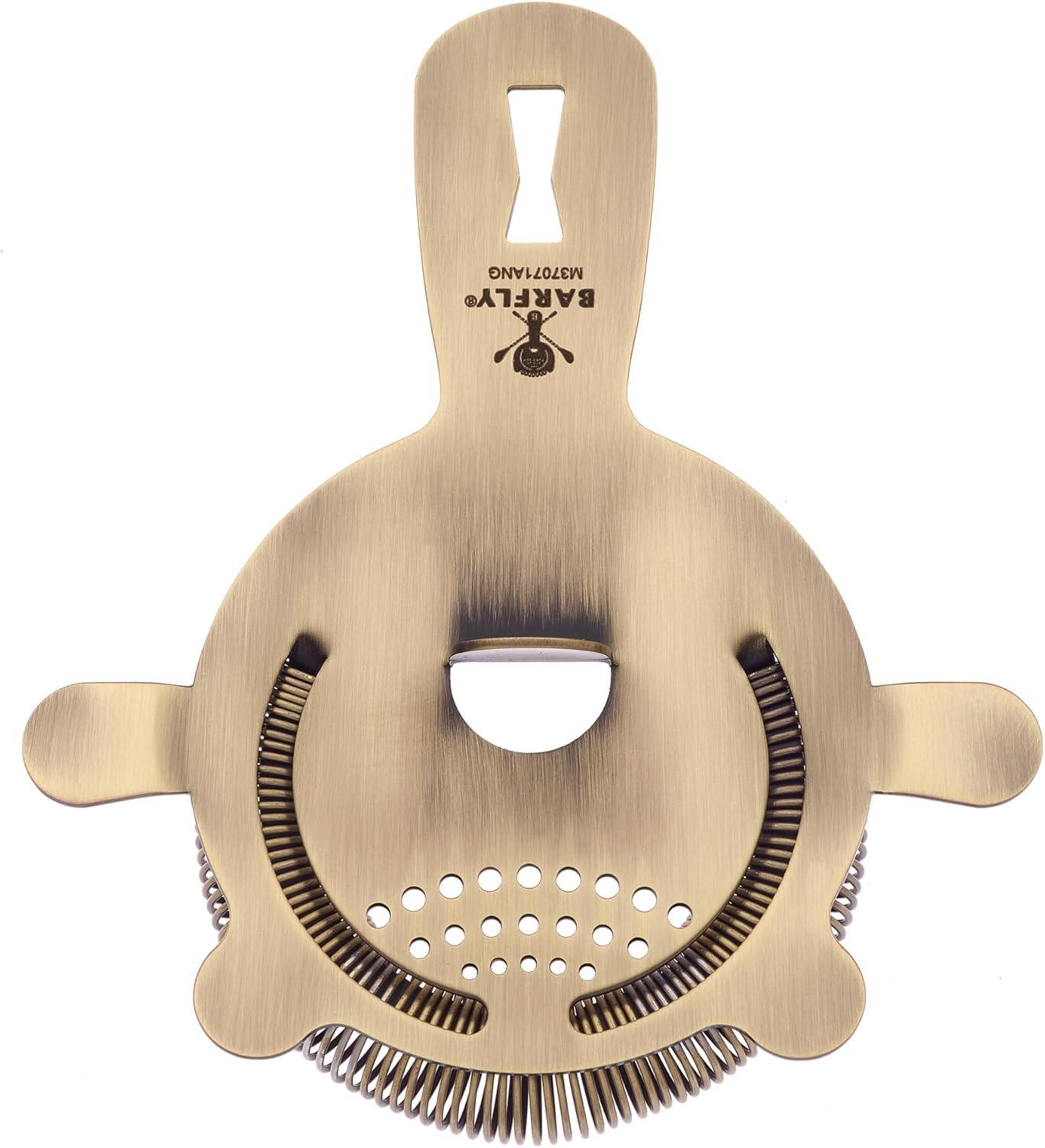 image:imageBarfly Bar Strainer Stainless SteelAntique Gold