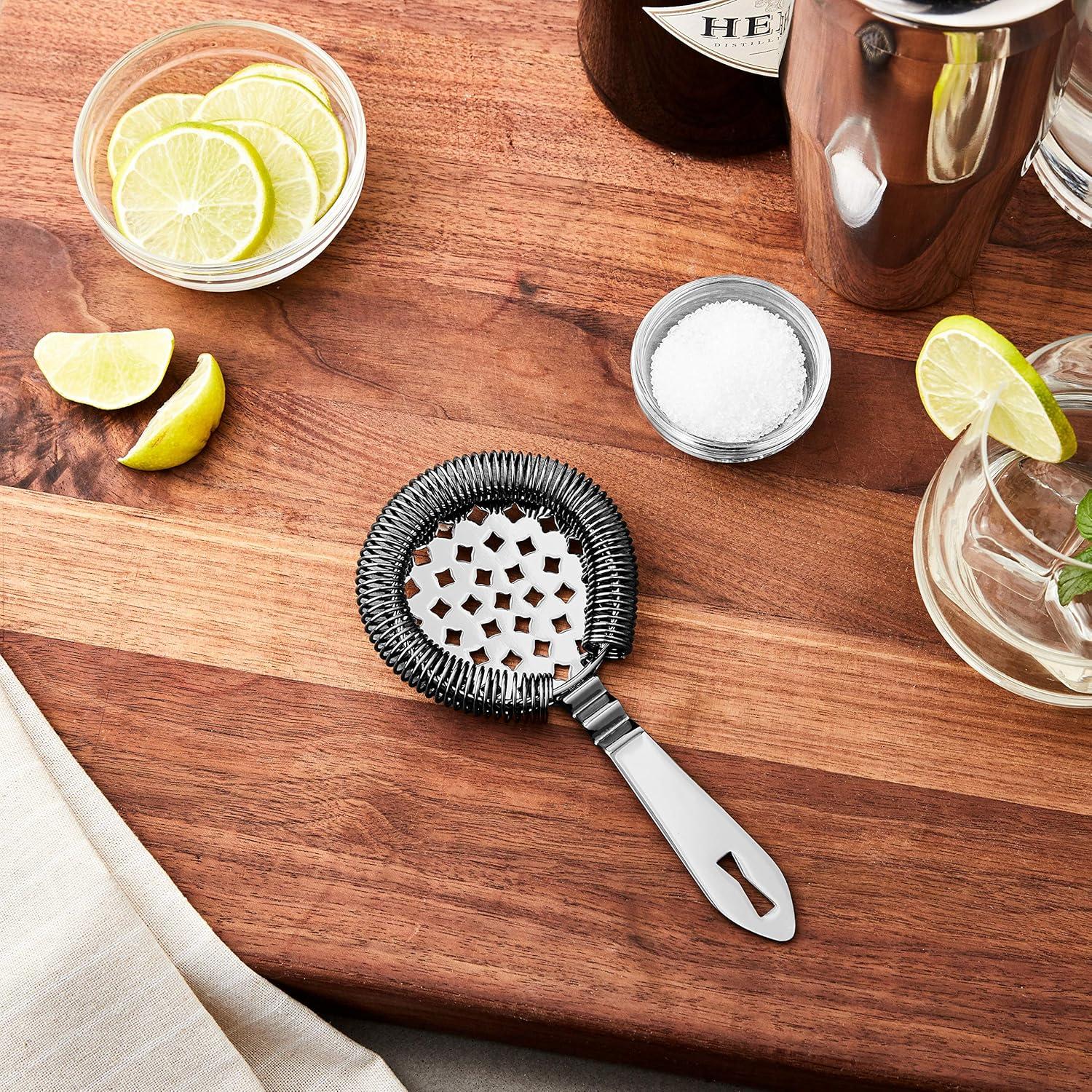 image:imageBarfly Bar Strainer Stainless SteelGun Metal Black