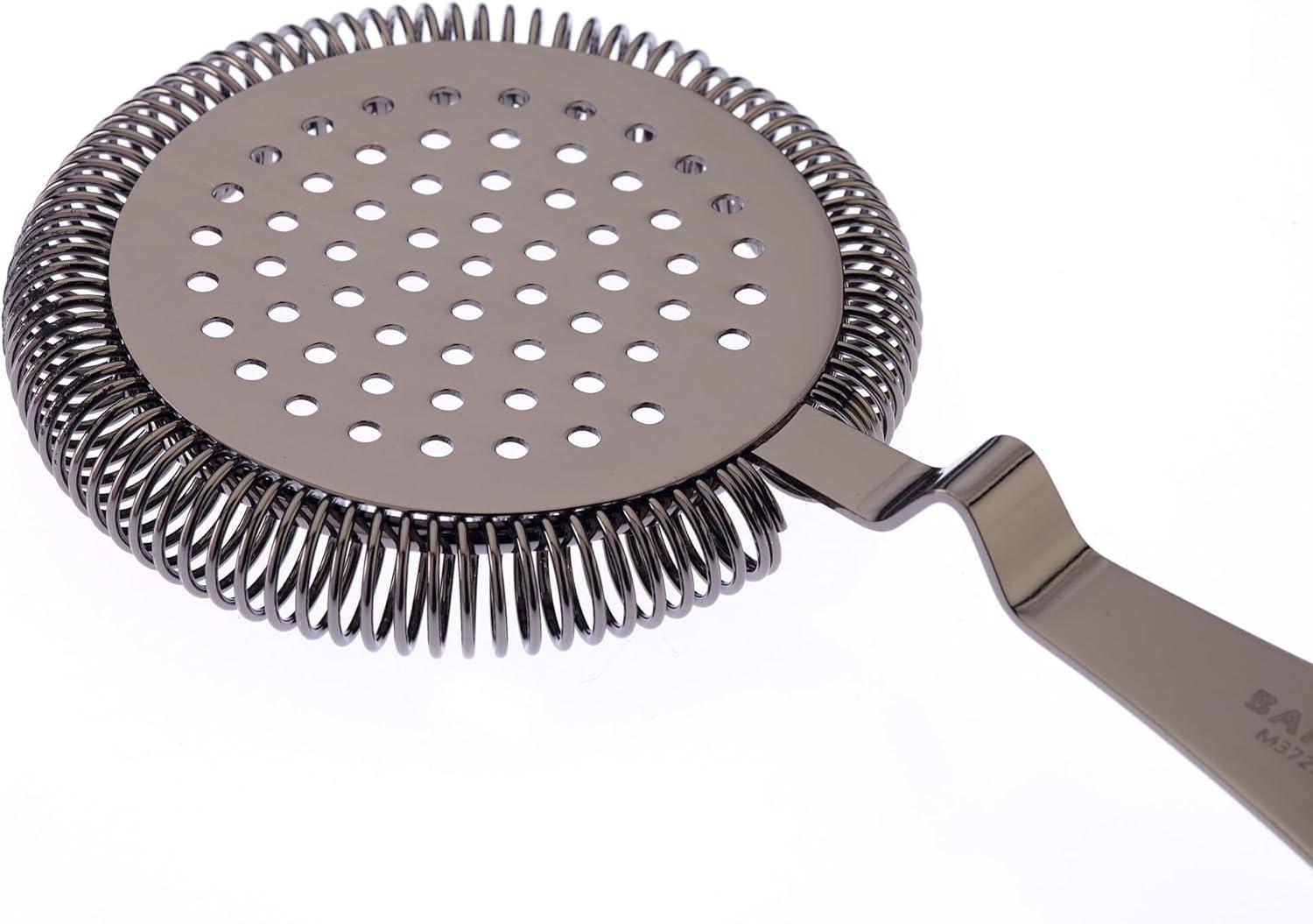 image:imageBarfly Bar Strainer Stainless SteelGun Metal Black
