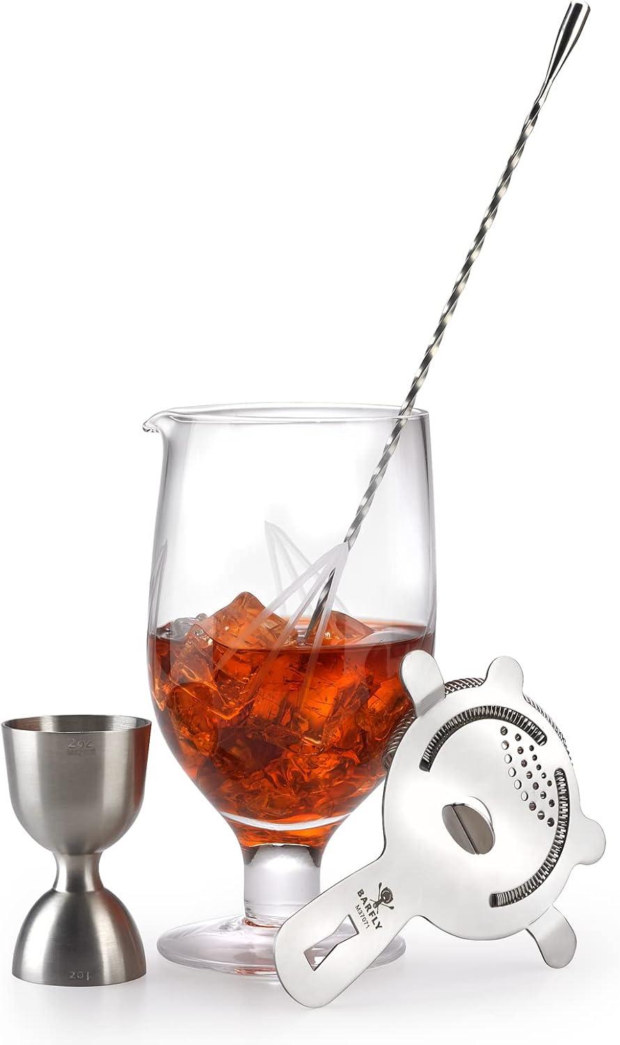 image:imageBarfly M37088 Drink Mixing Glass 24 oz 700 mlFooted Mixing Glass