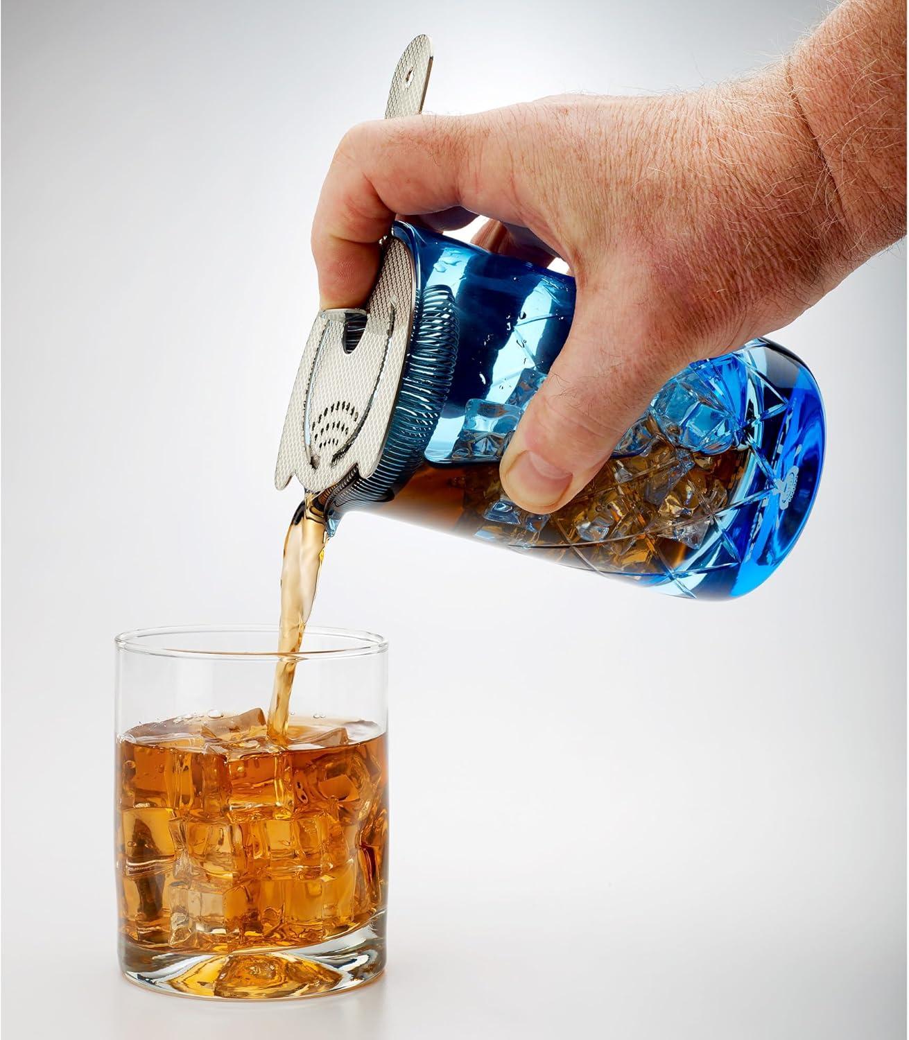 image:imageBarfly M37088 Drink Mixing Glass 24 oz 700 mlMixing Glass Blue 17 oz