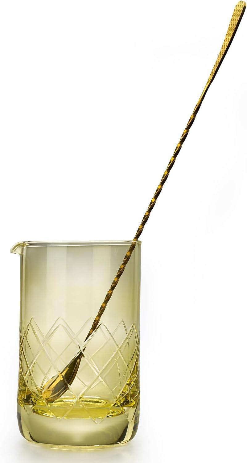image:imageBarfly M37088 Drink Mixing Glass 24 oz 700 mlMixing Glass Gold 17 oz