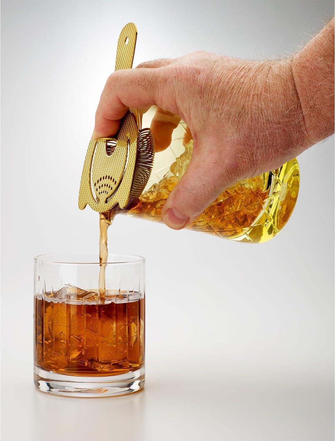 image:imageBarfly M37088 Drink Mixing Glass 24 oz 700 mlMixing Glass Gold 17 oz