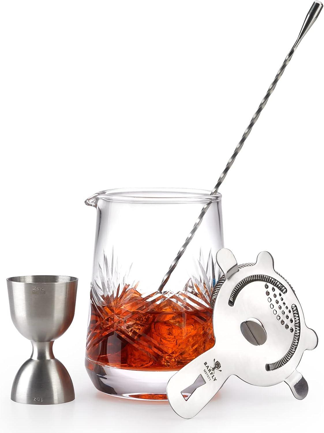 image:imageBarfly M37088 Drink Mixing Glass 24 oz 700 mlWide Base Mixing Glass