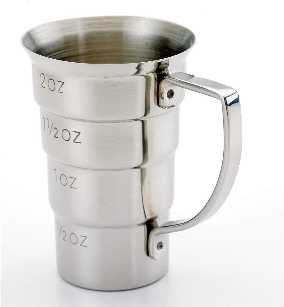 image:imageBarfly M37108 Drink Jigger 2 oz Stainless wHandleStainless wHandle