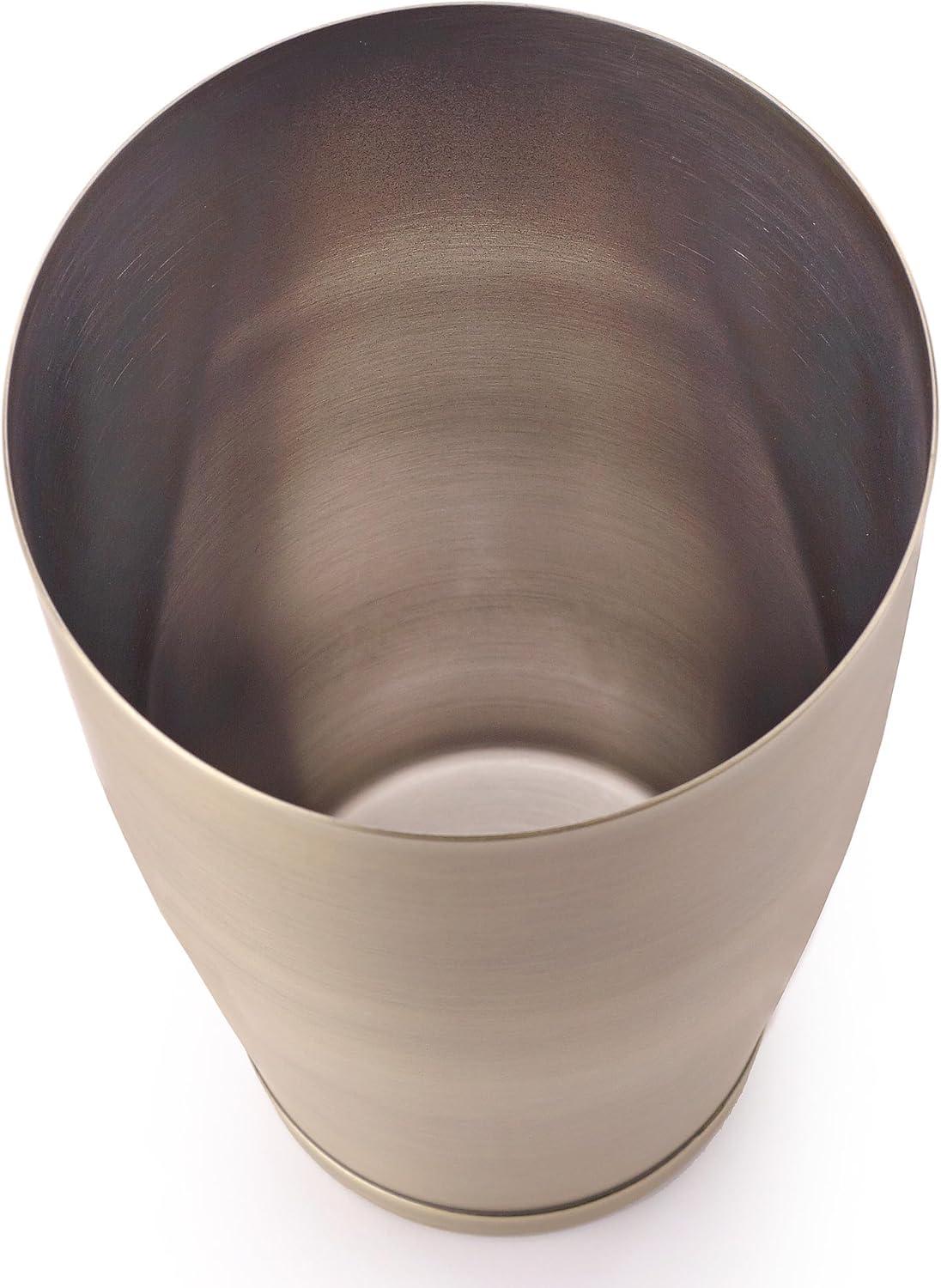 image:imageBarfly Soho Cocktail Shaker Tin Set 18 oz and 28 oz StainlessM37152Antique Gold