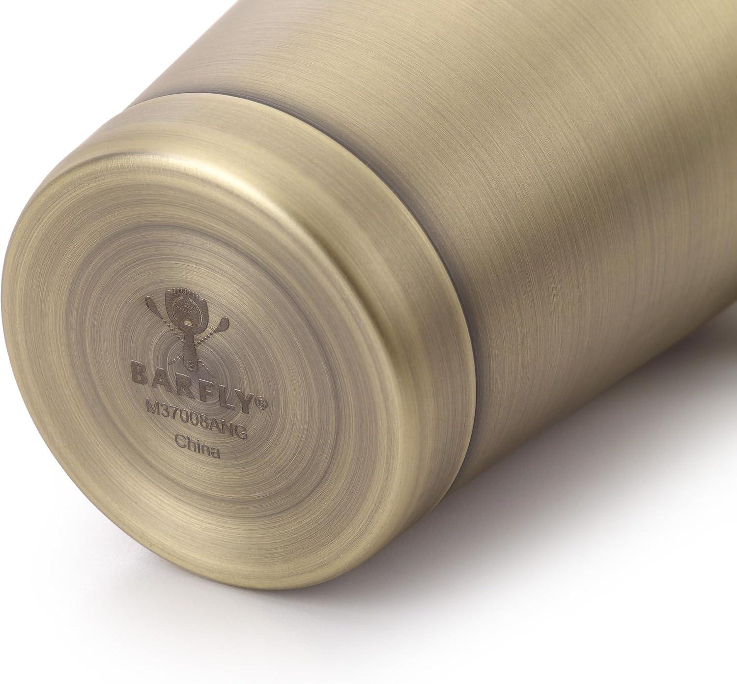 image:imageBarfly Soho Cocktail Shaker Tin Set 18 oz and 28 oz StainlessM37152Antique Gold