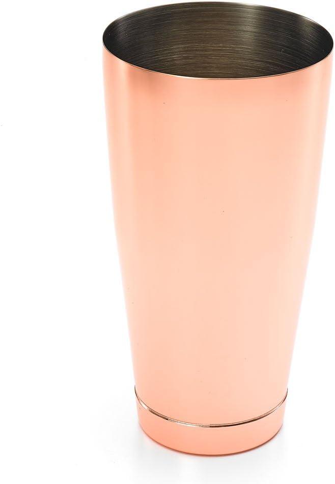 image:imageBarfly Soho Cocktail Shaker Tin Set 18 oz and 28 oz StainlessM37152Copper