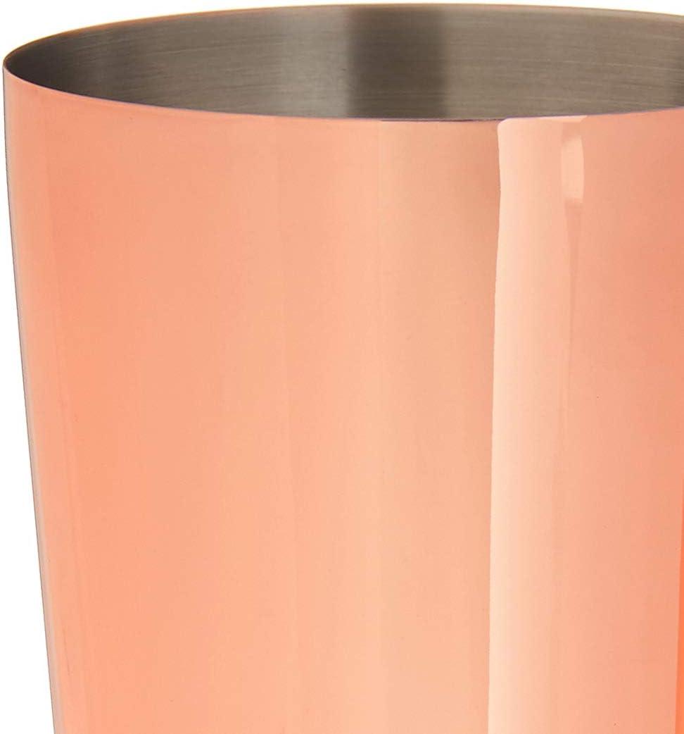 image:imageBarfly Soho Cocktail Shaker Tin Set 18 oz and 28 oz StainlessM37152Copper