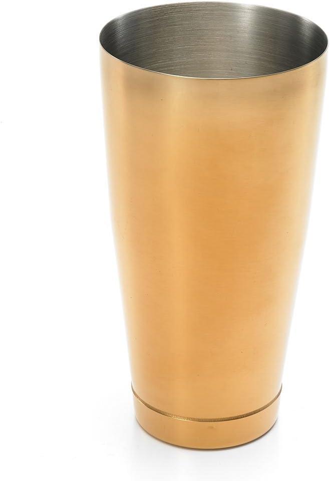 image:imageBarfly Soho Cocktail Shaker Tin Set 18 oz and 28 oz StainlessM37152Gold