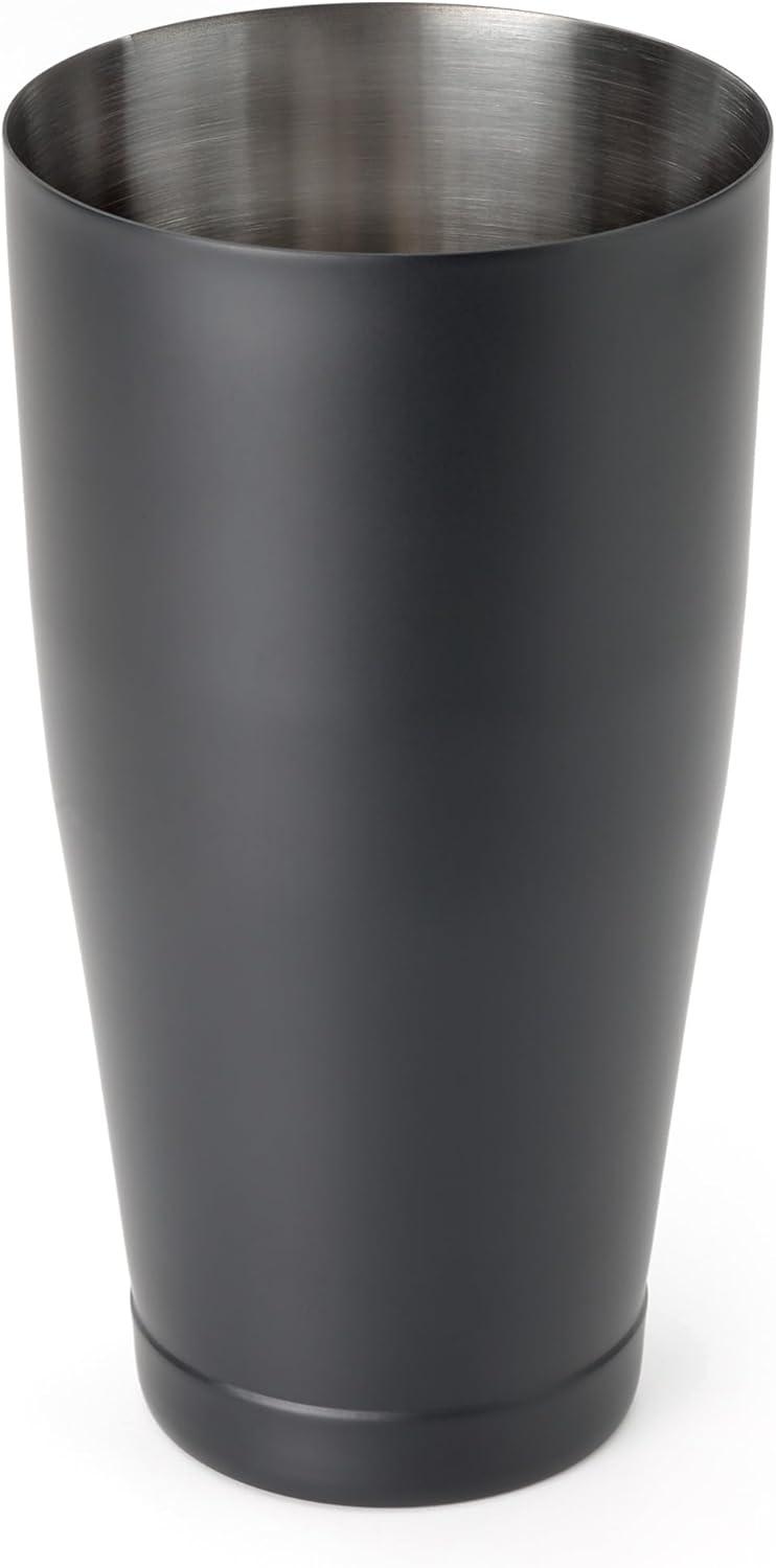 image:imageBarfly Soho Cocktail Shaker Tin Set 18 oz and 28 oz StainlessM37152Matte Black