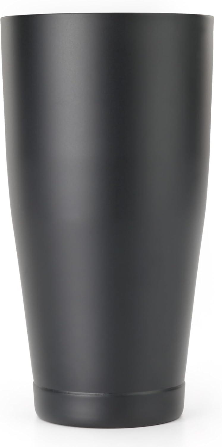 image:imageBarfly Soho Cocktail Shaker Tin Set 18 oz and 28 oz StainlessM37152Matte Black
