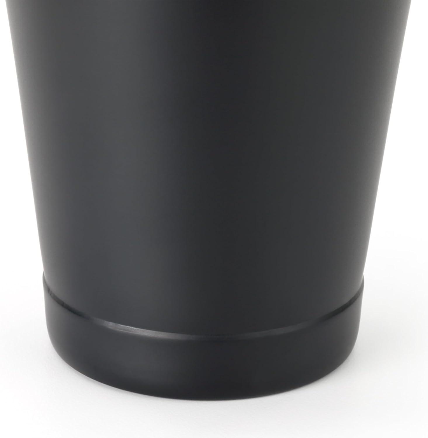 image:imageBarfly Soho Cocktail Shaker Tin Set 18 oz and 28 oz StainlessM37152Matte Black