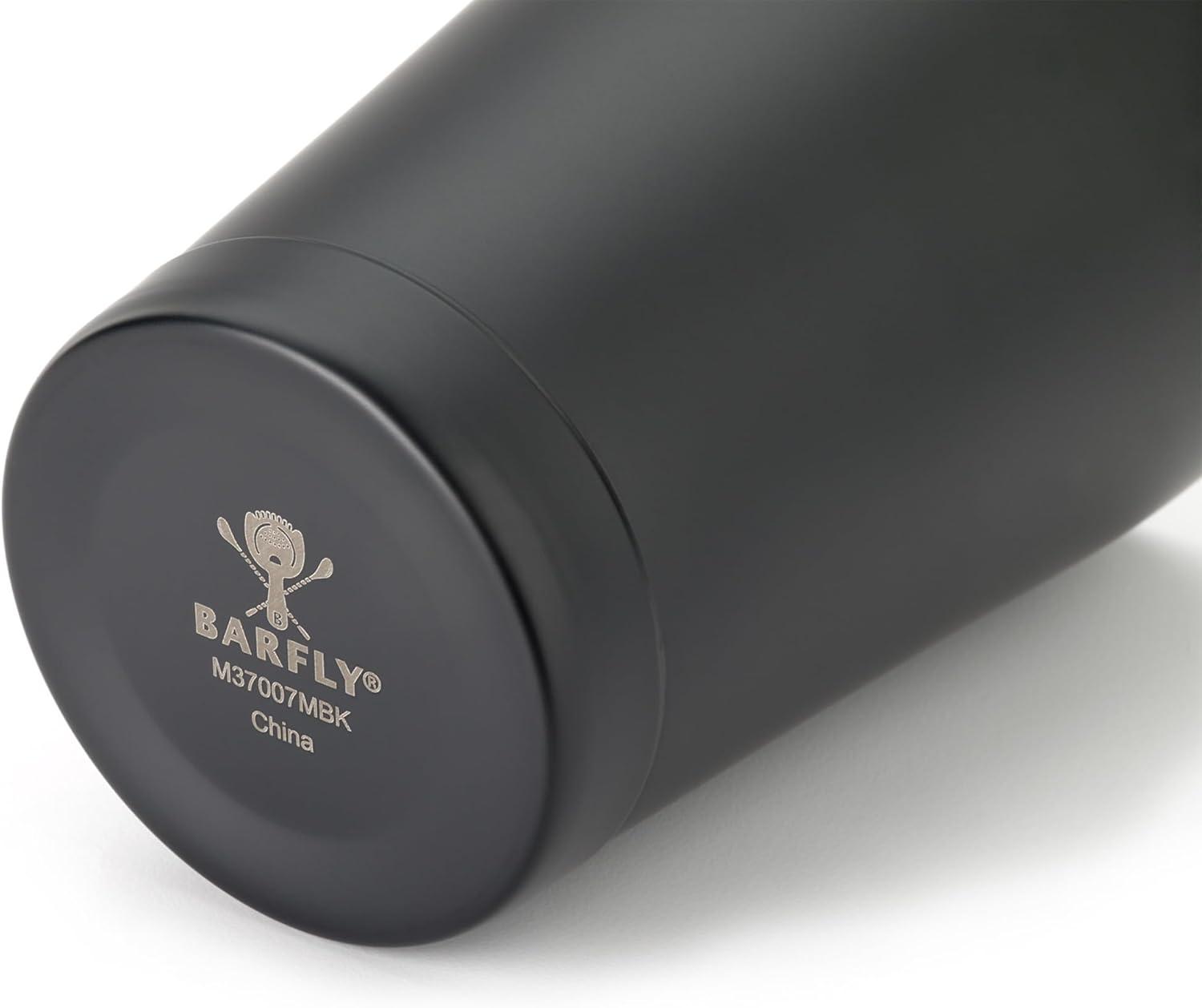 image:imageBarfly Soho Cocktail Shaker Tin Set 18 oz and 28 oz StainlessM37152Matte Black