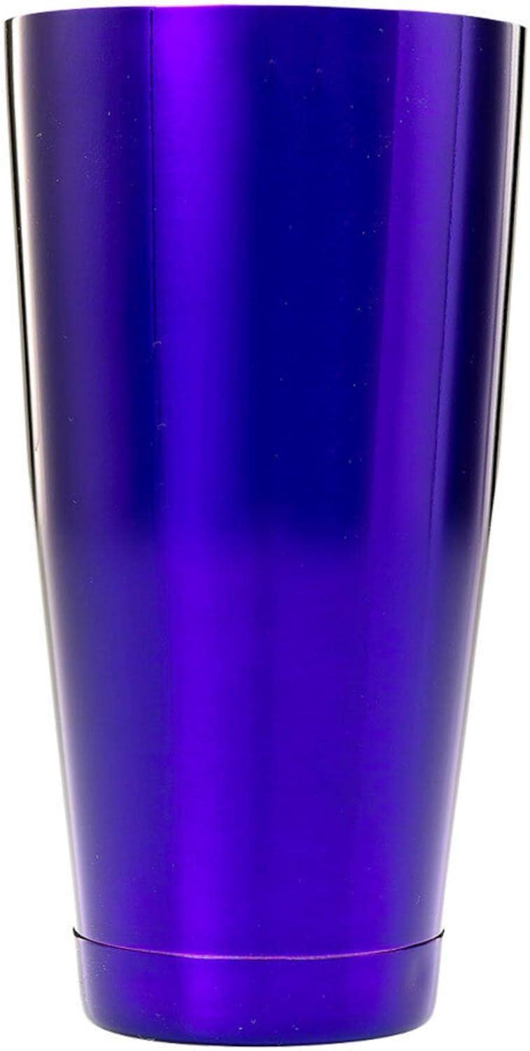 image:imageBarfly Soho Cocktail Shaker Tin Set 18 oz and 28 oz StainlessM37152Purple
