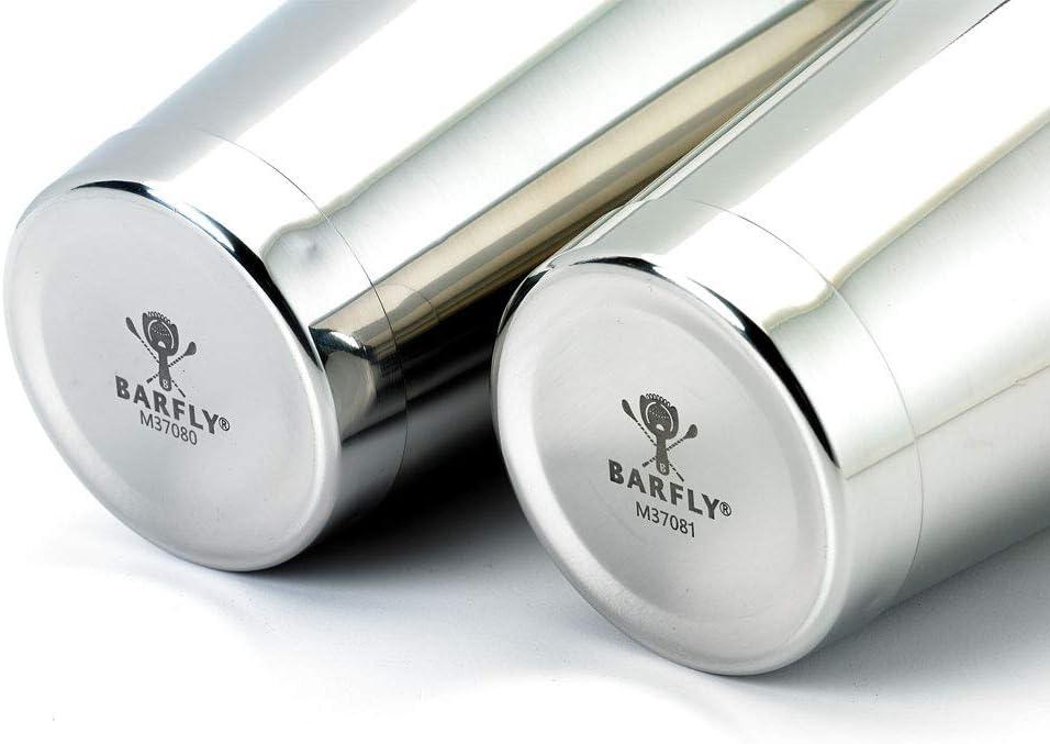image:imageBarfly Soho Cocktail Shaker Tin Set 18 oz and 28 oz StainlessM37152Stainless Steel Double Heavy Gauge