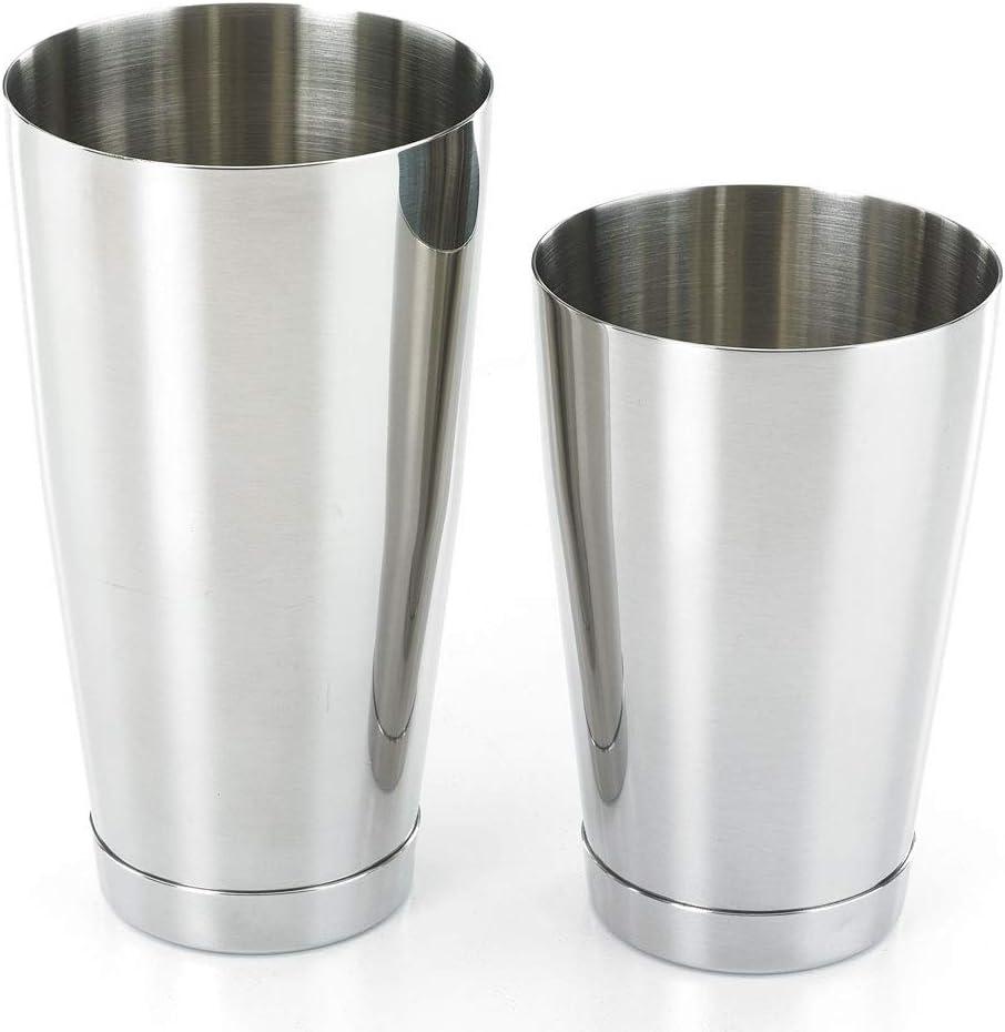 image:imageBarfly Soho Cocktail Shaker Tin Set 18 oz and 28 oz StainlessM37152Stainless Steel Double Heavy Gauge
