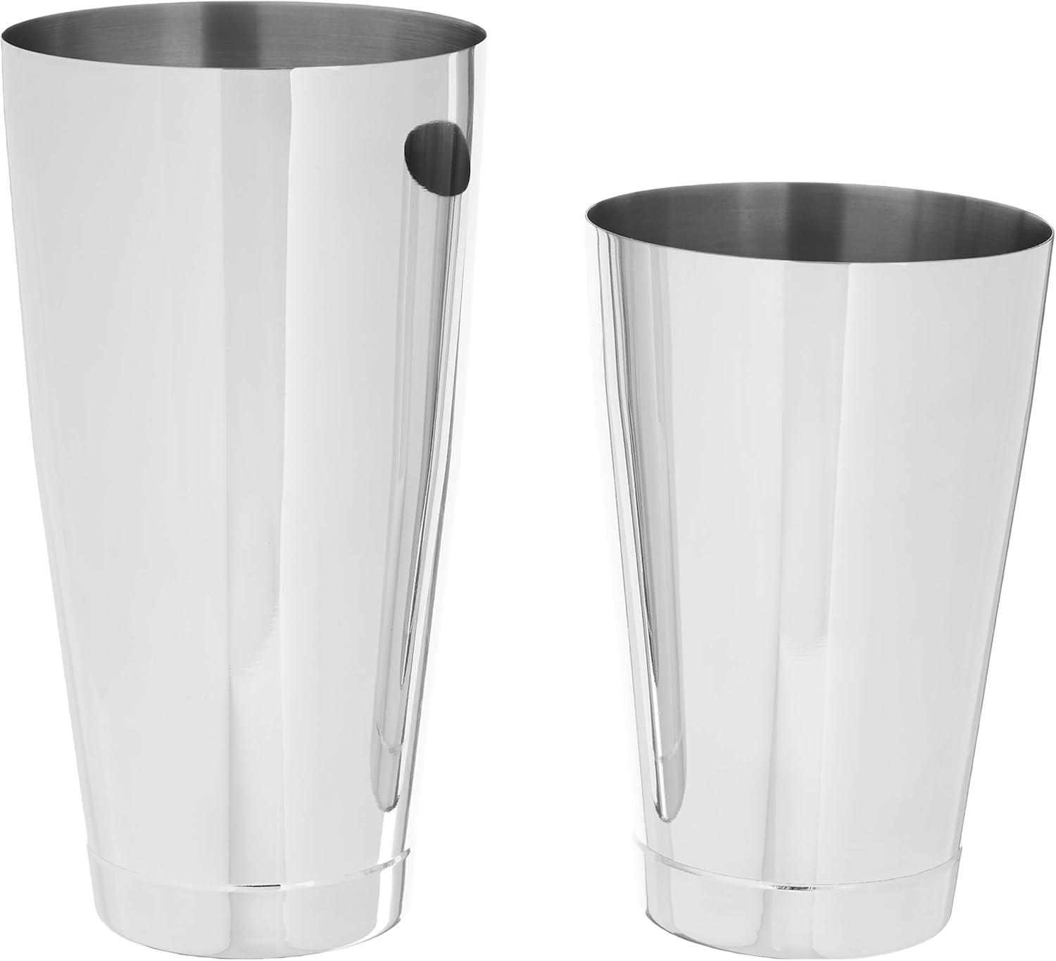 image:imageBarfly Soho Cocktail Shaker Tin Set 18 oz and 28 oz StainlessM37152Stainless Steel
