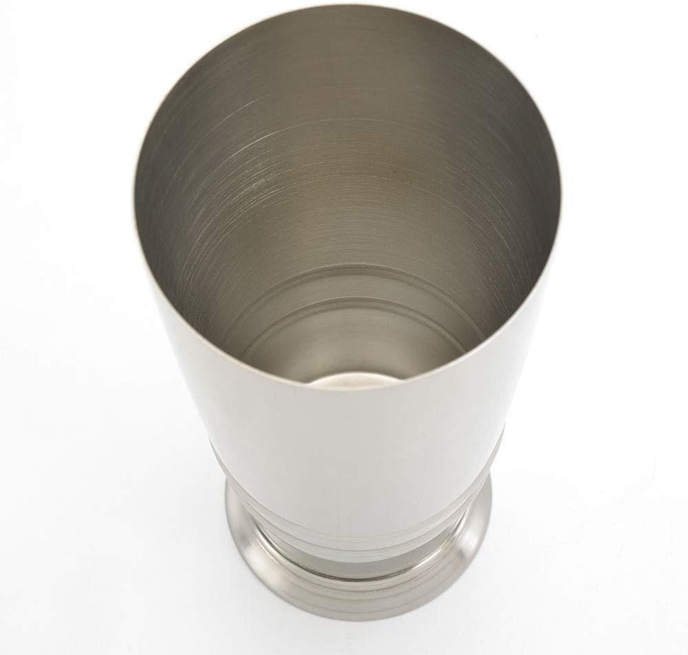 image:imageBarfly Soho Cocktail Shaker Tin Set 18 oz and 28 oz StainlessM37152Stainless Steel wembossed ribs