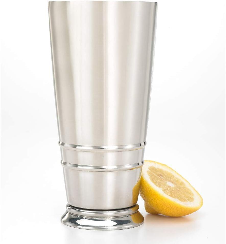 image:imageBarfly Soho Cocktail Shaker Tin Set 18 oz and 28 oz StainlessM37152Stainless Steel wembossed ribs