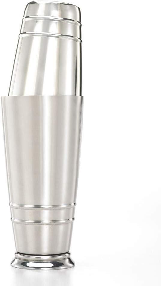 image:imageBarfly Soho Cocktail Shaker Tin Set 18 oz and 28 oz StainlessM37152Stainless Steel wembossed ribs
