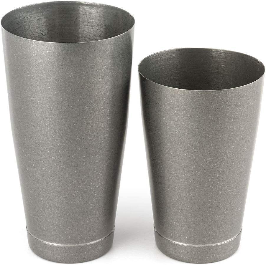 image:imageBarfly Soho Cocktail Shaker Tin Set 18 oz and 28 oz StainlessM37152Vintage