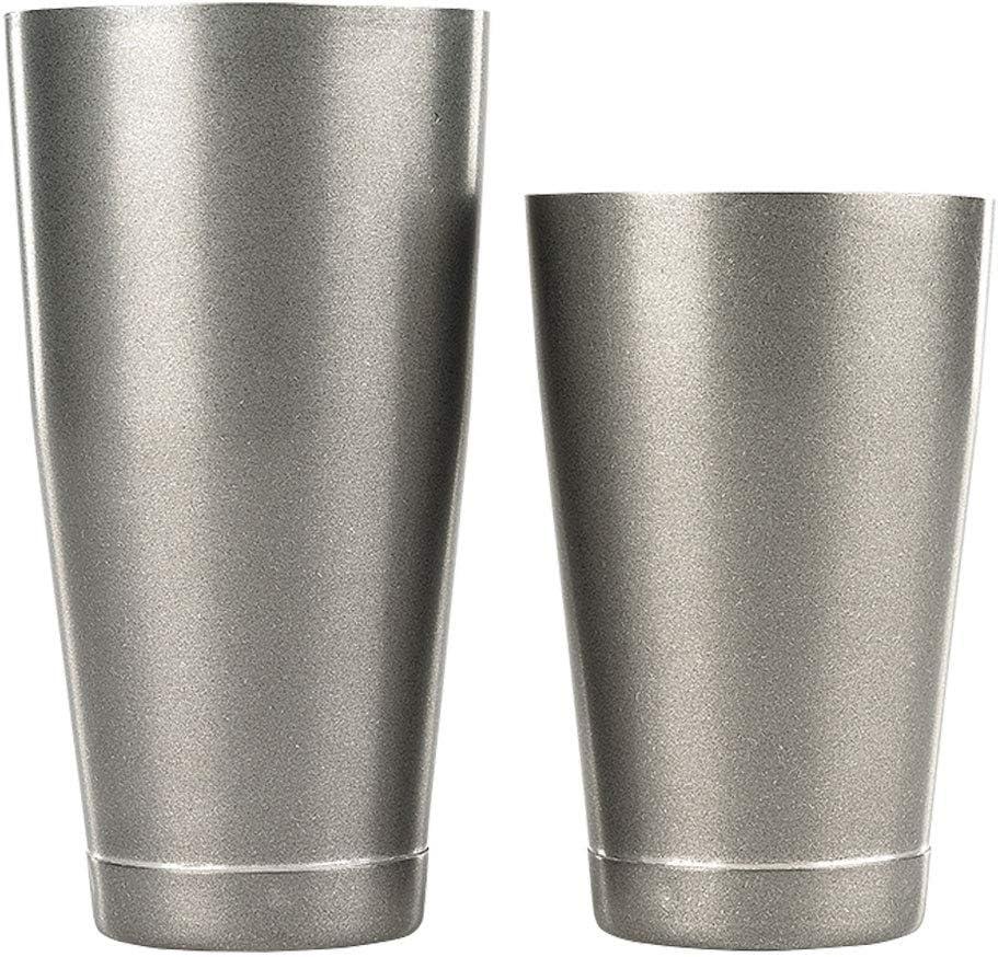 image:imageBarfly Soho Cocktail Shaker Tin Set 18 oz and 28 oz StainlessM37152Vintage