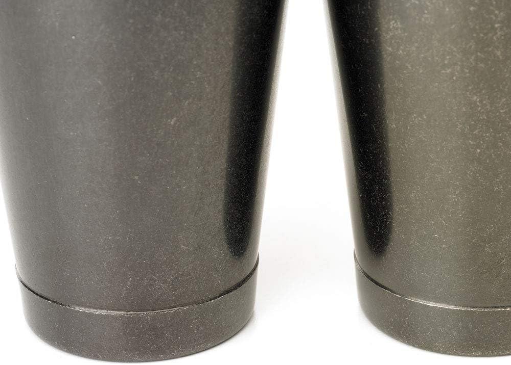 image:imageBarfly Soho Cocktail Shaker Tin Set 18 oz and 28 oz StainlessM37152Vintage Black
