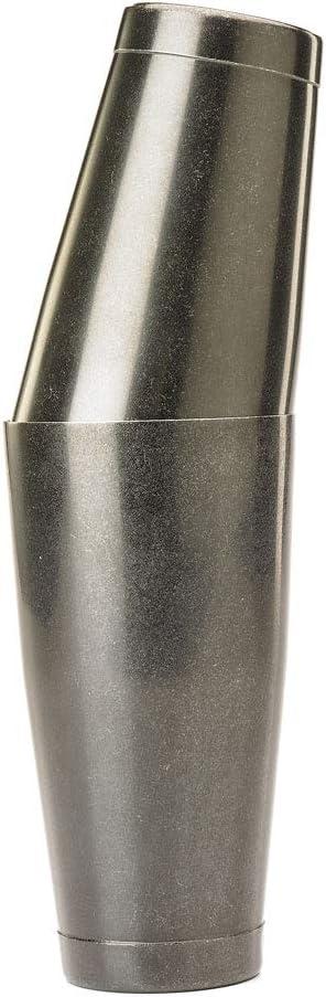 image:imageBarfly Soho Cocktail Shaker Tin Set 18 oz and 28 oz StainlessM37152Vintage Black