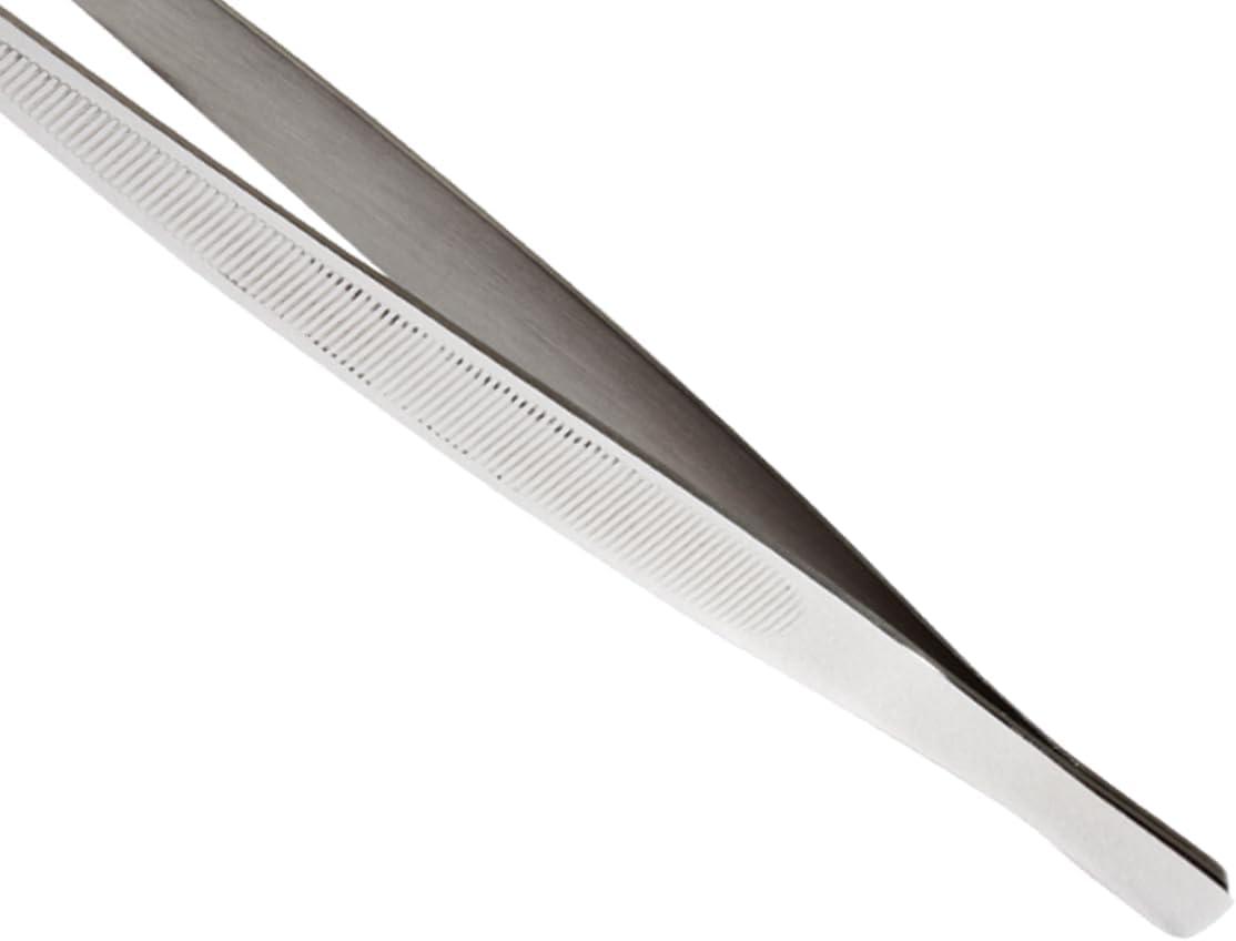 image:imageMercer Culinary 188 Stainless Steel Precision Plus Chef Plating Tong Curved Tip 938 InchStainless