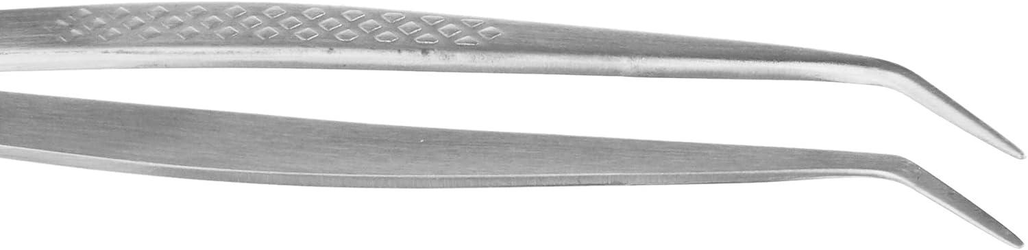 image:imageMercer Culinary 188 Stainless Steel Precision Plus Chef Plating Tong Curved Tip 938 InchStainless