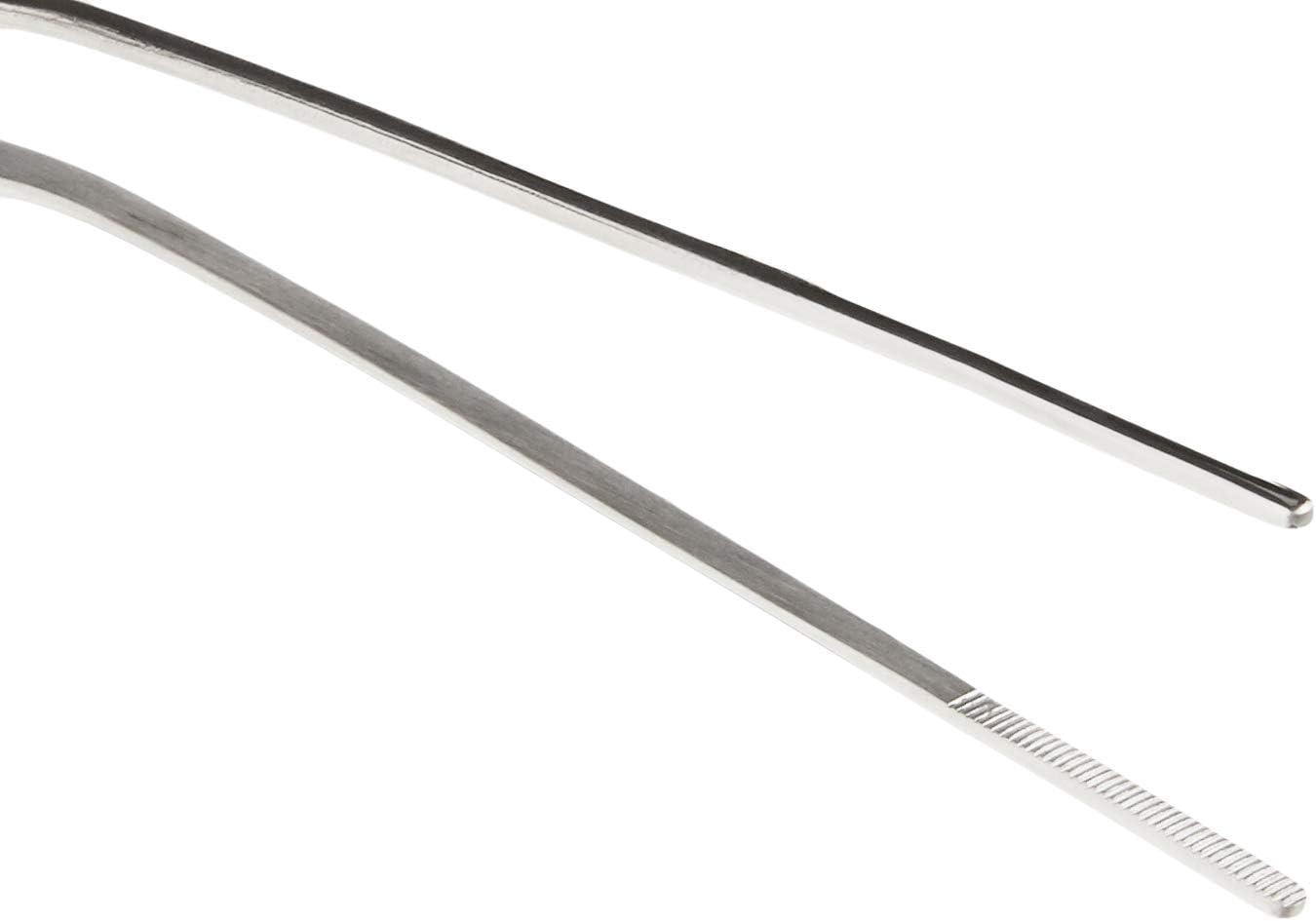 image:imageMercer Culinary 188 Stainless Steel Precision Plus Chef Plating Tong Curved Tip 938 InchStainless