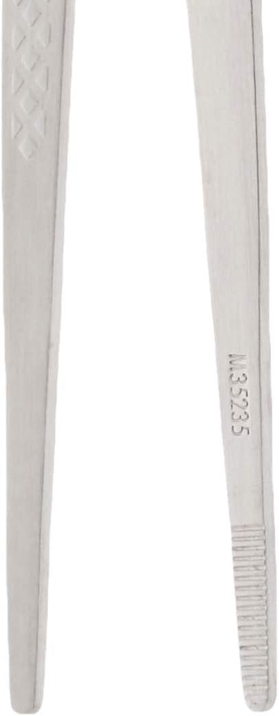 image:imageMercer Culinary 188 Stainless Steel Precision Plus Chef Plating Tong Curved Tip 938 InchStainless