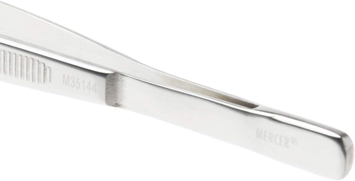 image:imageMercer Culinary 188 Stainless Steel Precision Plus Chef Plating Tong Curved Tip 938 InchStainless