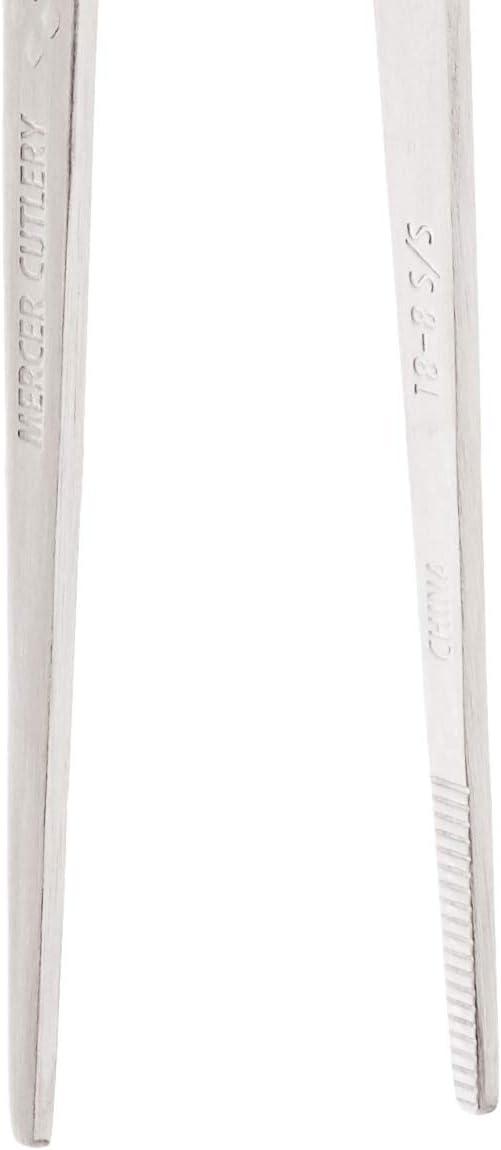 image:imageMercer Culinary 188 Stainless Steel Precision Plus Chef Plating Tong Curved Tip 938 InchStainless