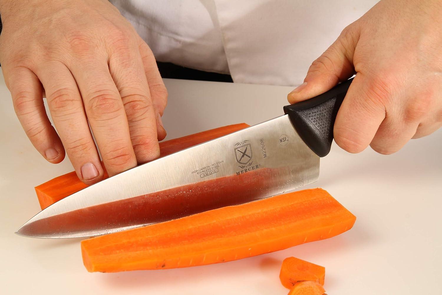 image:imageMercer Culinary M23210 Millennia Black Handle 10Inch Wide Wavy Edge Bread KnifeChefs Knife