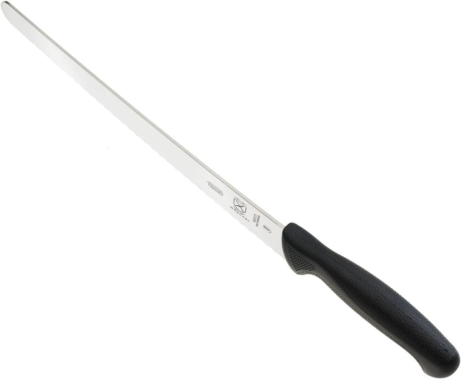 image:imageMercer Culinary M23210 Millennia Black Handle 10Inch Wide Wavy Edge Bread KnifeWavy Edge Brisket Knife