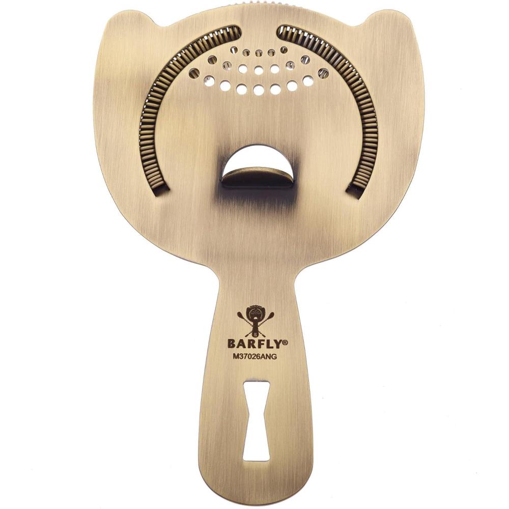 image:imageBarfly Bar Strainer Stainless SteelAntique Gold
