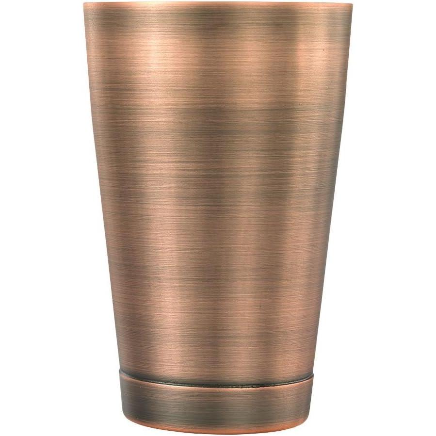 image:imageBarfly Soho Cocktail Shaker Tin Set 18 oz and 28 oz StainlessM37152Antique Copper