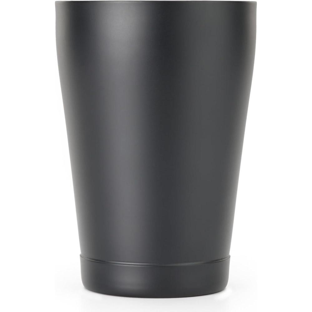 image:imageBarfly Soho Cocktail Shaker Tin Set 18 oz and 28 oz StainlessM37152Matte Black