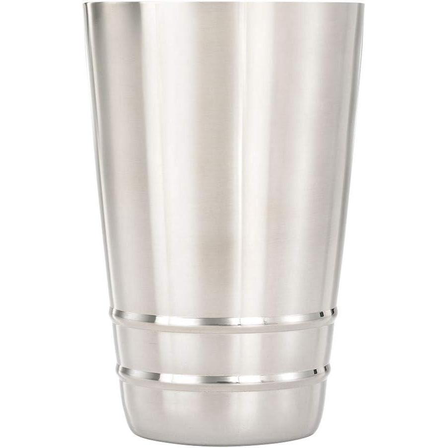 image:imageBarfly Soho Cocktail Shaker Tin Set 18 oz and 28 oz StainlessM37152Stainless Steel wembossed ribs