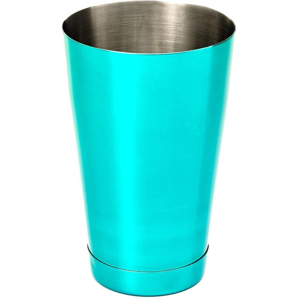 image:imageBarfly Soho Cocktail Shaker Tin Set 18 oz and 28 oz StainlessM37152Teal