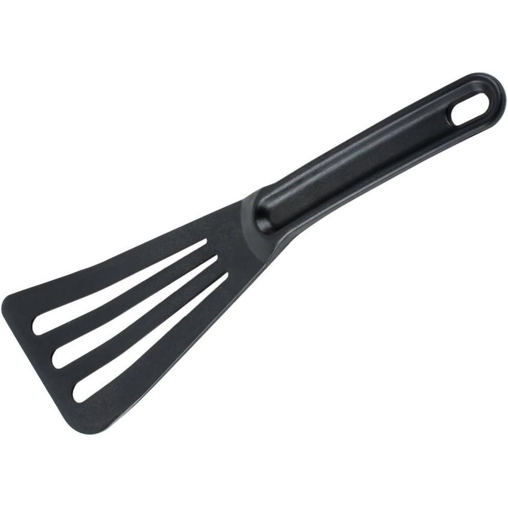 image:imageMercer Culinary Hells Tools HiHeat Slotted Spatula 12 Inch x 35 Inch GreenBlack